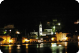 The town of Vis at night